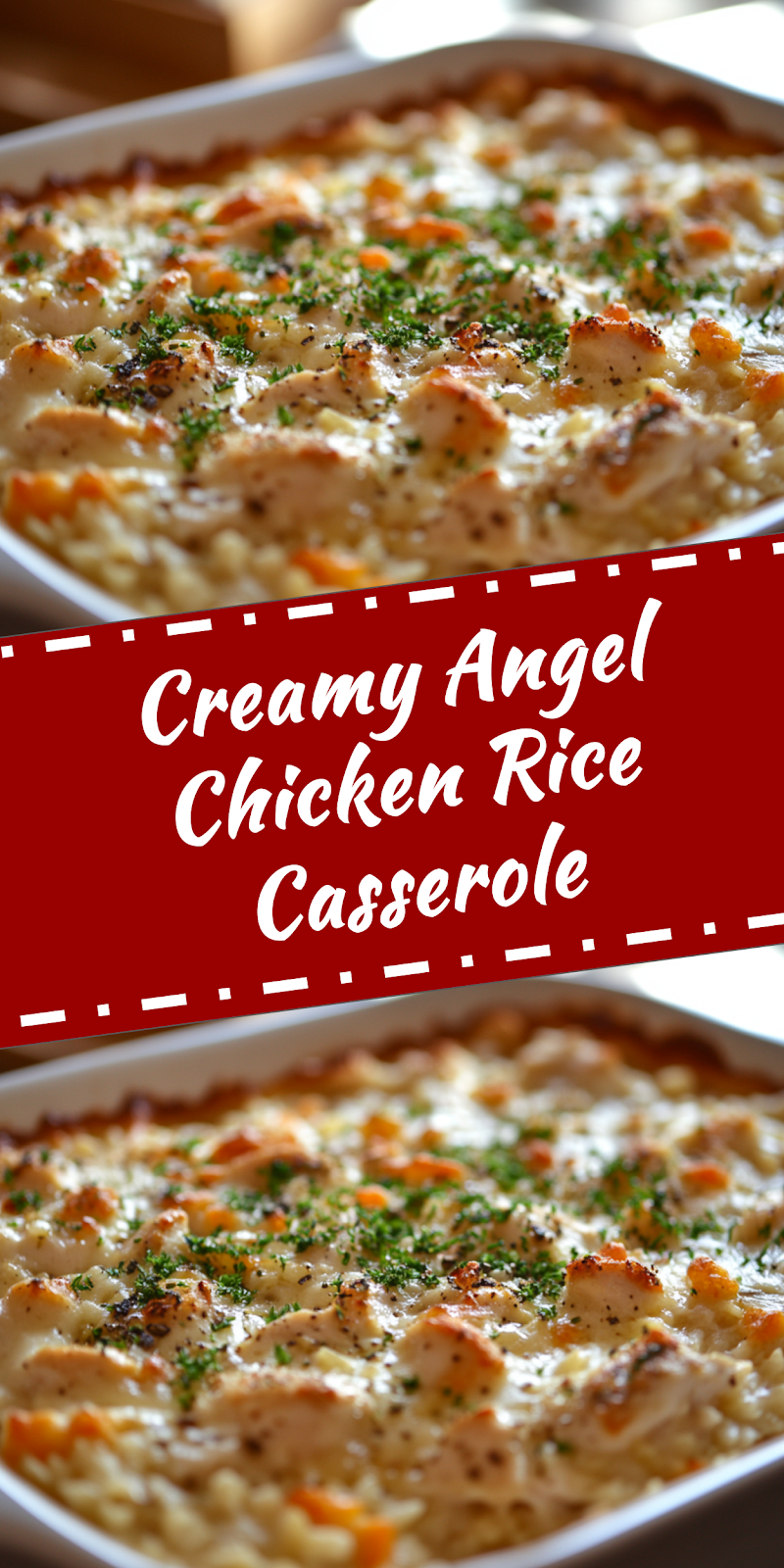 Angel Chicken Rice Casserole