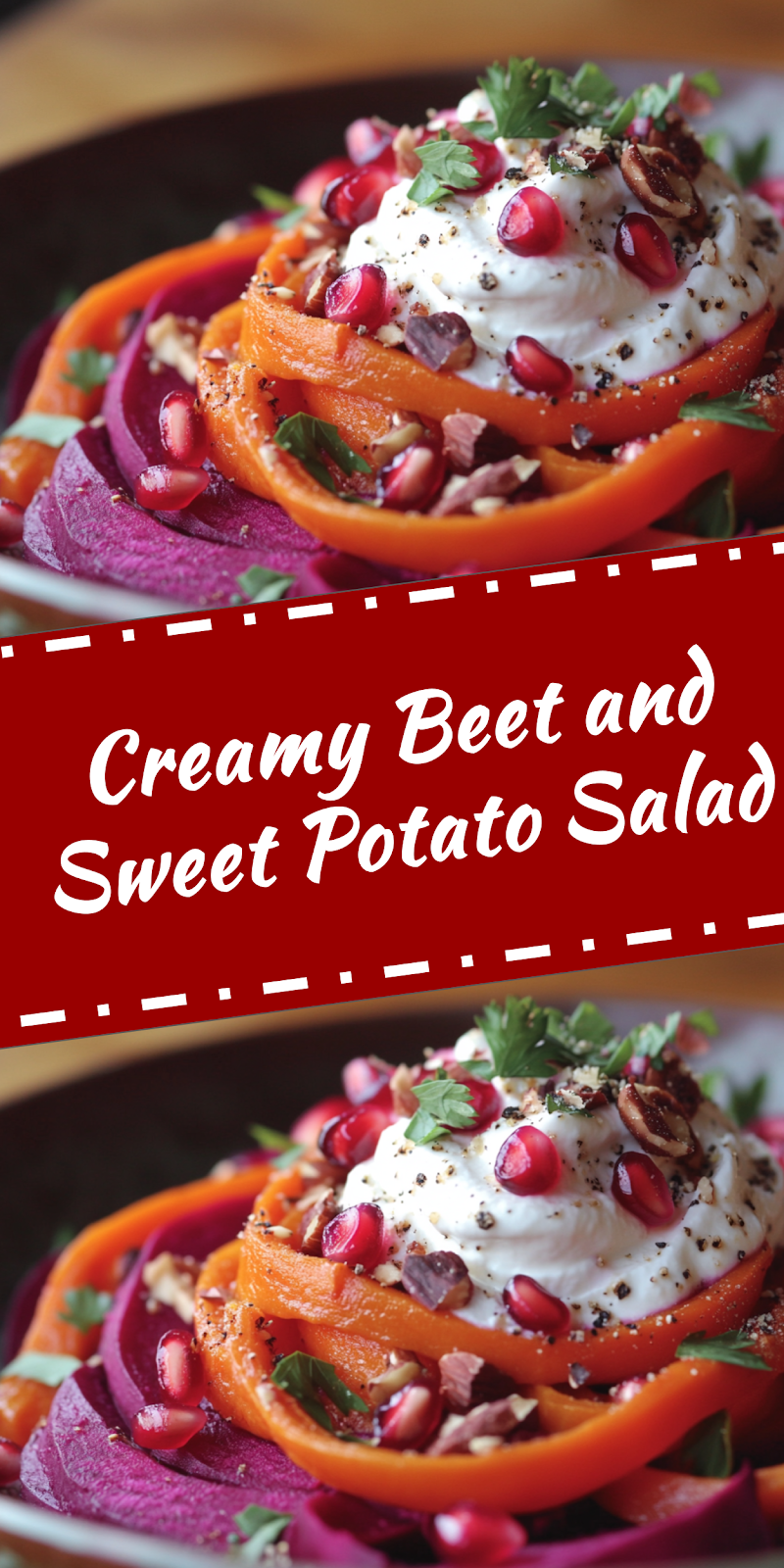 Beet and Sweet Potato Salad