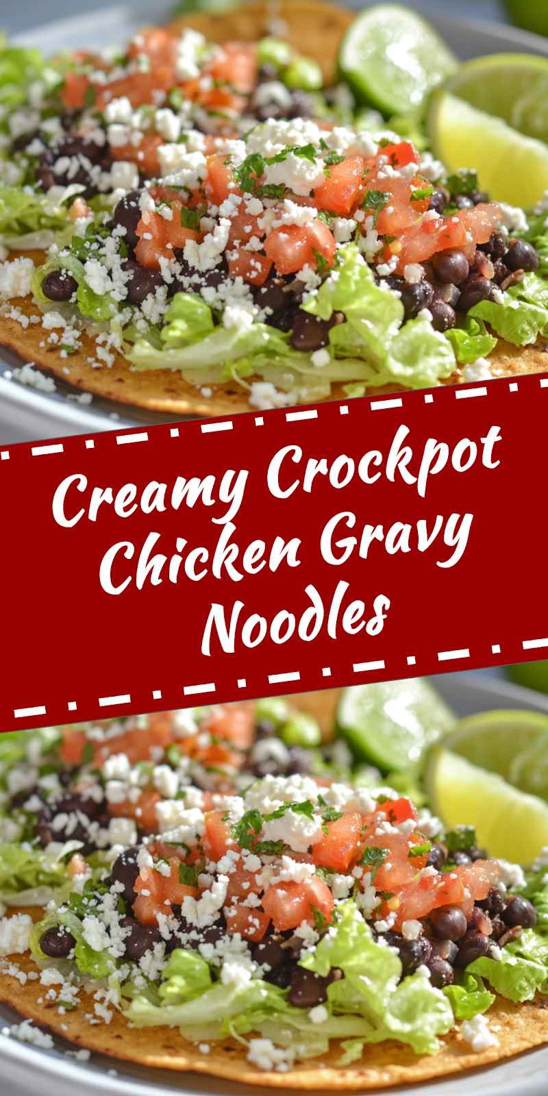 Crockpot Chicken with Gravy Noodles