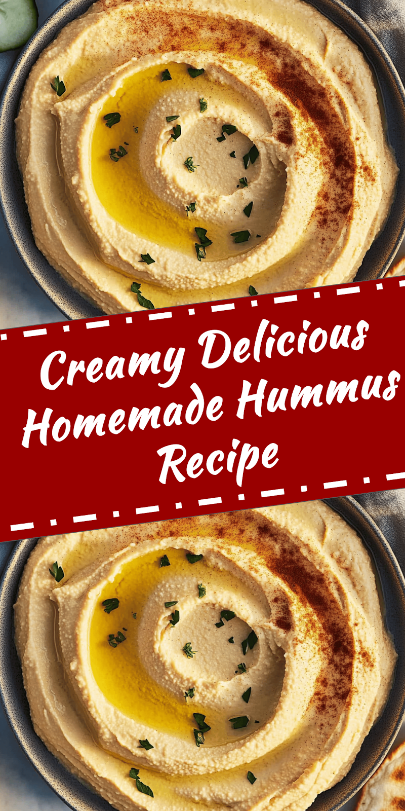 Creamy Homemade Hummus Recipe Made Easy