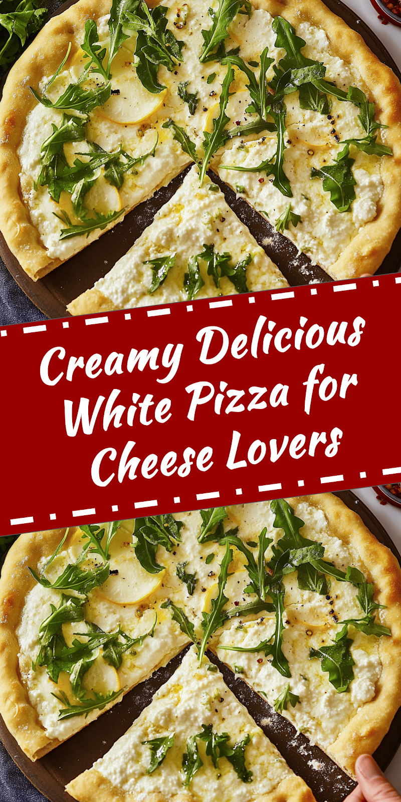 Delicious White Pizza Recipe for Cheese Lovers