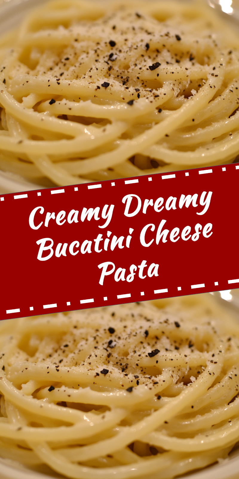 Bucatini with Creamy Cheese Sauce
