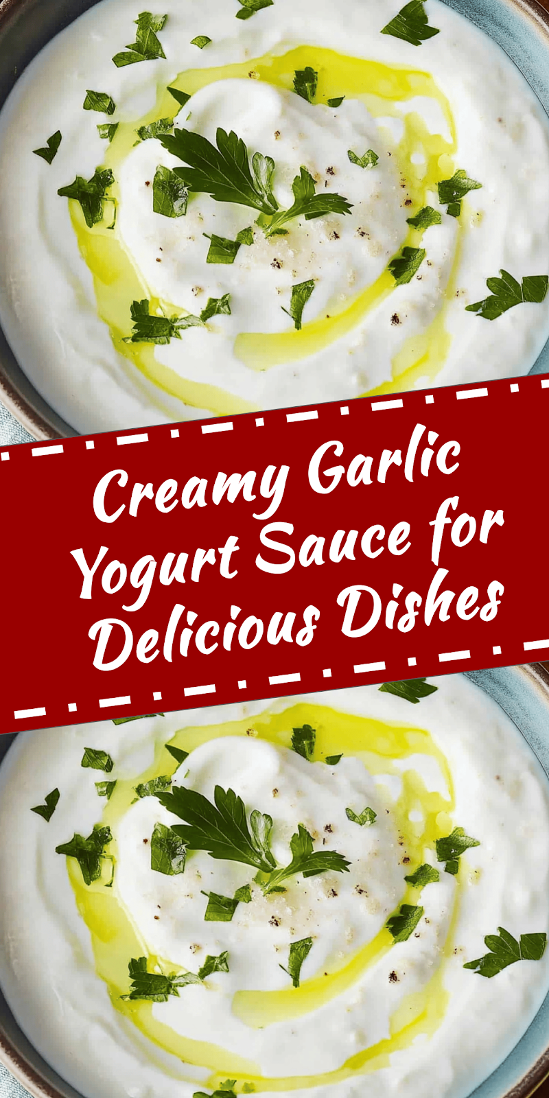 Garlic Yogurt Sauce Recipe for Delicious Dishes