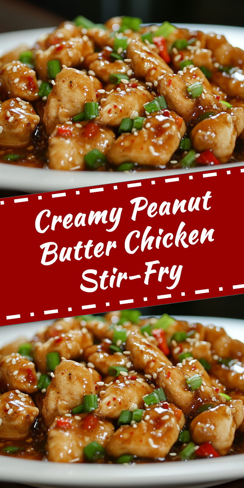 Peanut Butter Chicken Stir-Fry