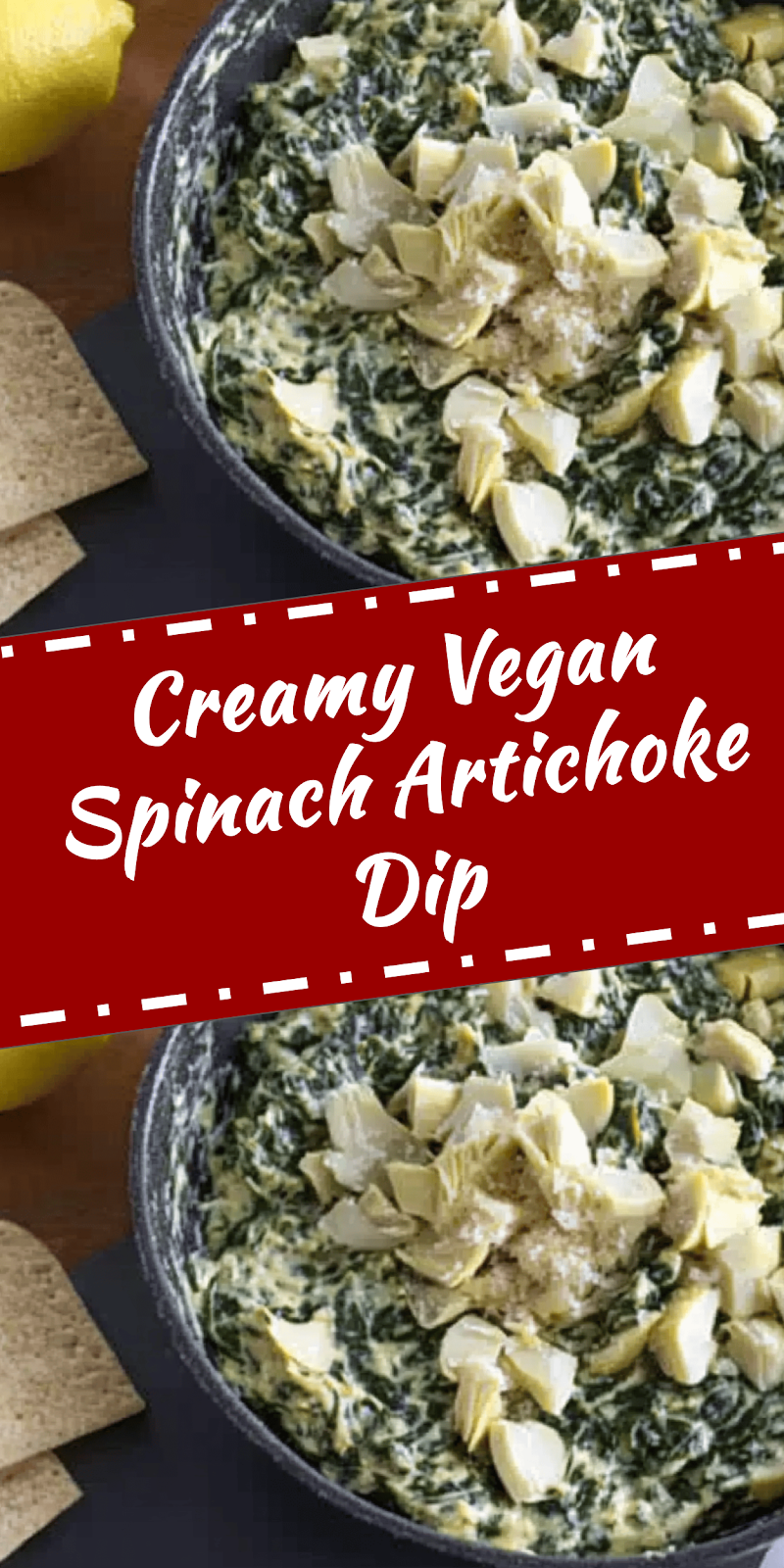 Vegan Spinach Artichoke Dip Recipe