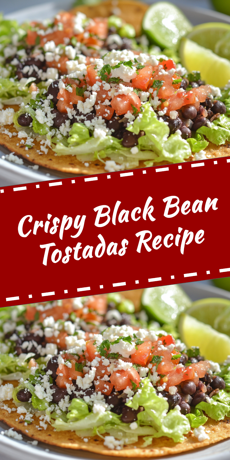 Black Bean Tostadas Recipe