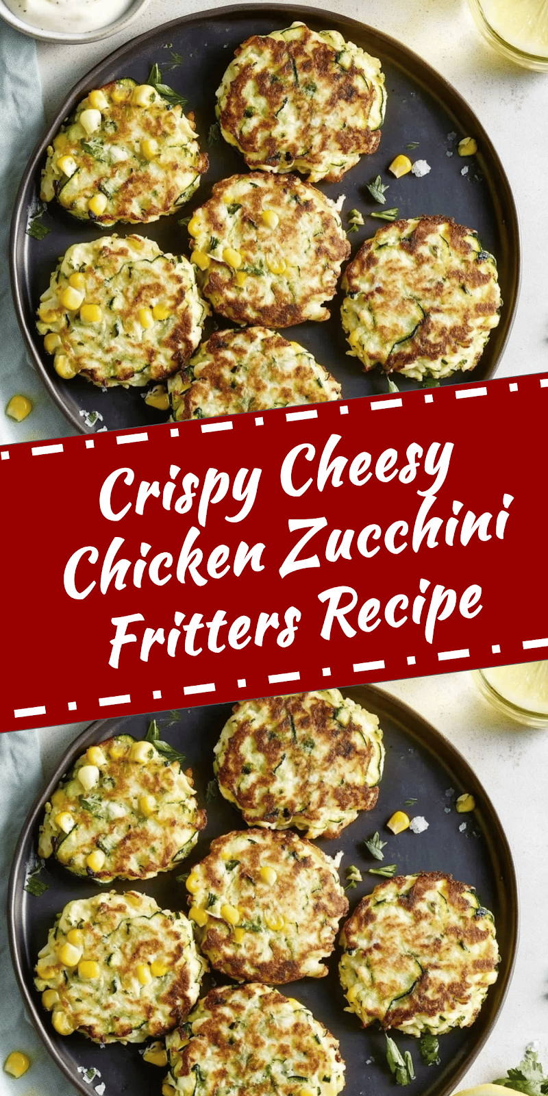 Chicken Zucchini Fritters Recipe You'll Love