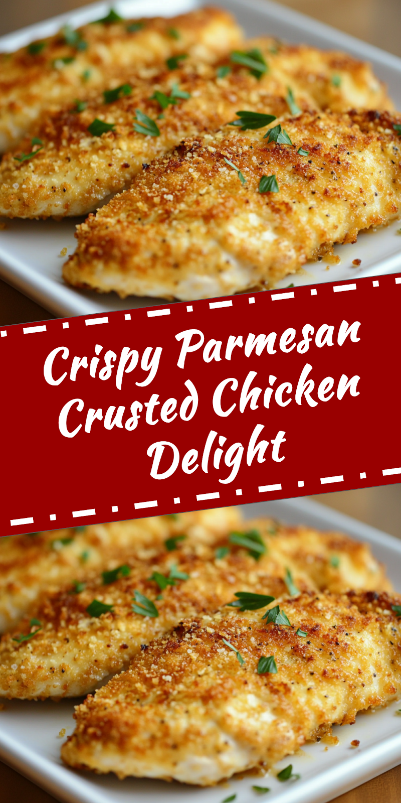 Parmesan Crusted Chicken Delight
