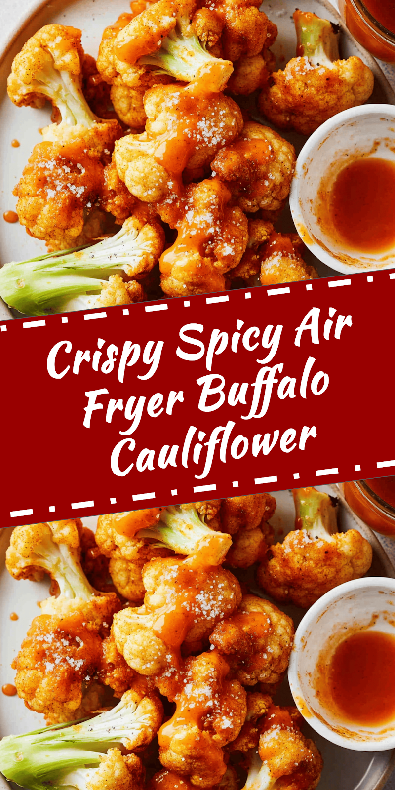 Crispy Air Fryer Buffalo Cauliflower Recipe