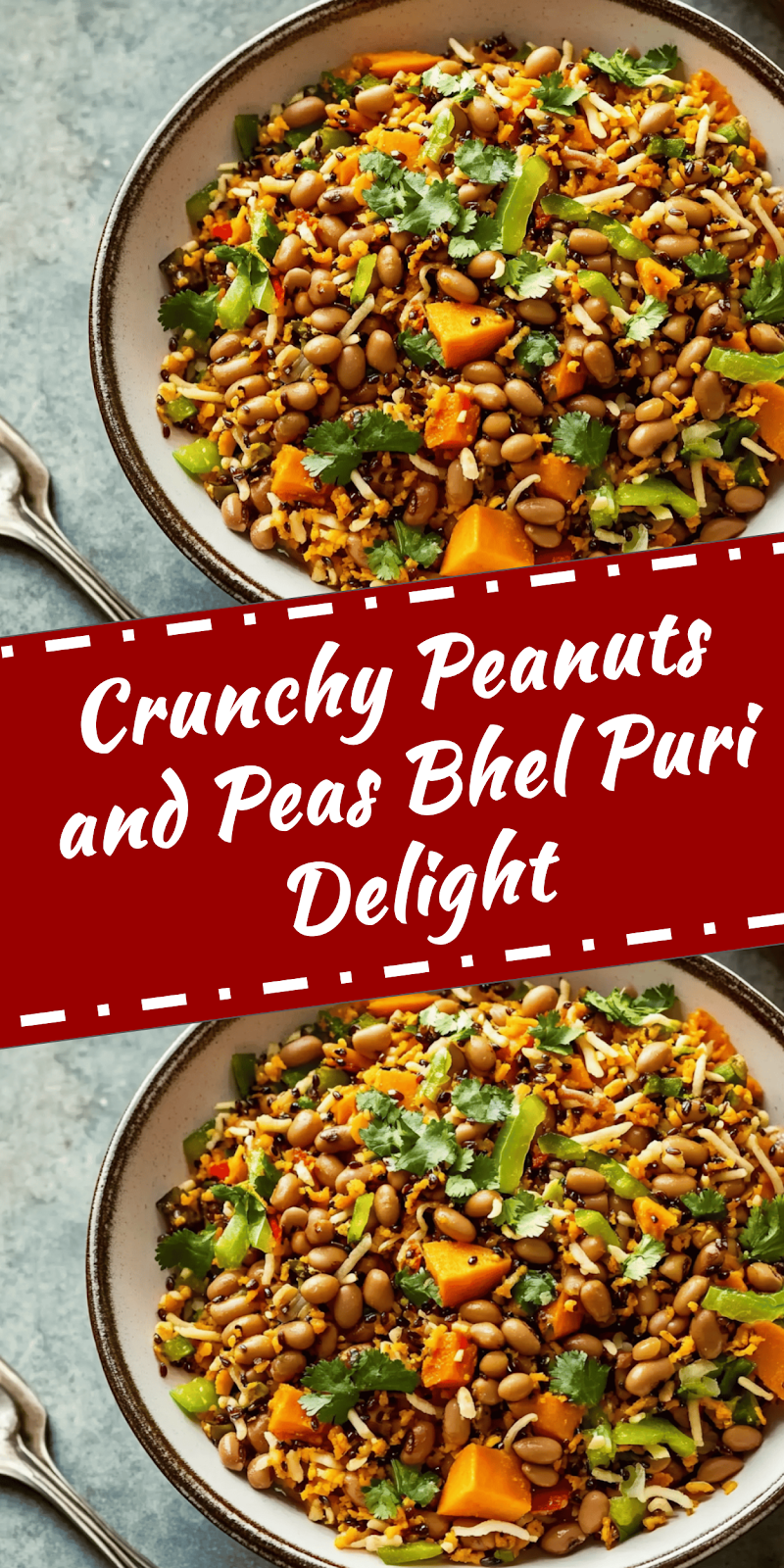 Peanuts and Peas Bhel Puri Recipe Delight