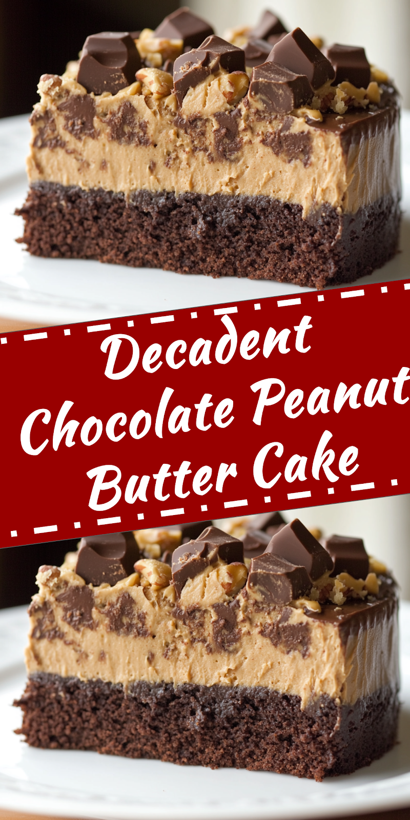 Chocolate Peanut Butter Cake