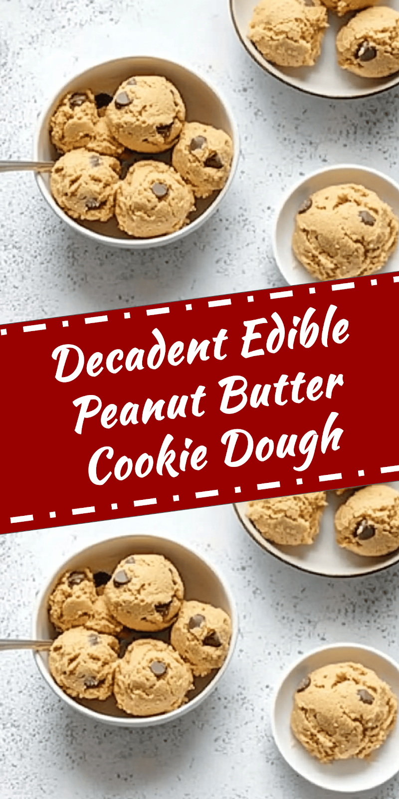 Edible Peanut Butter Cookie Dough Recipe