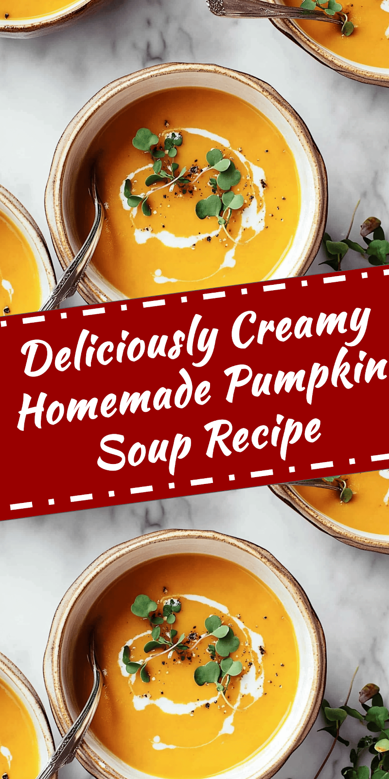 Delicious Homemade Pumpkin Soup Recipe