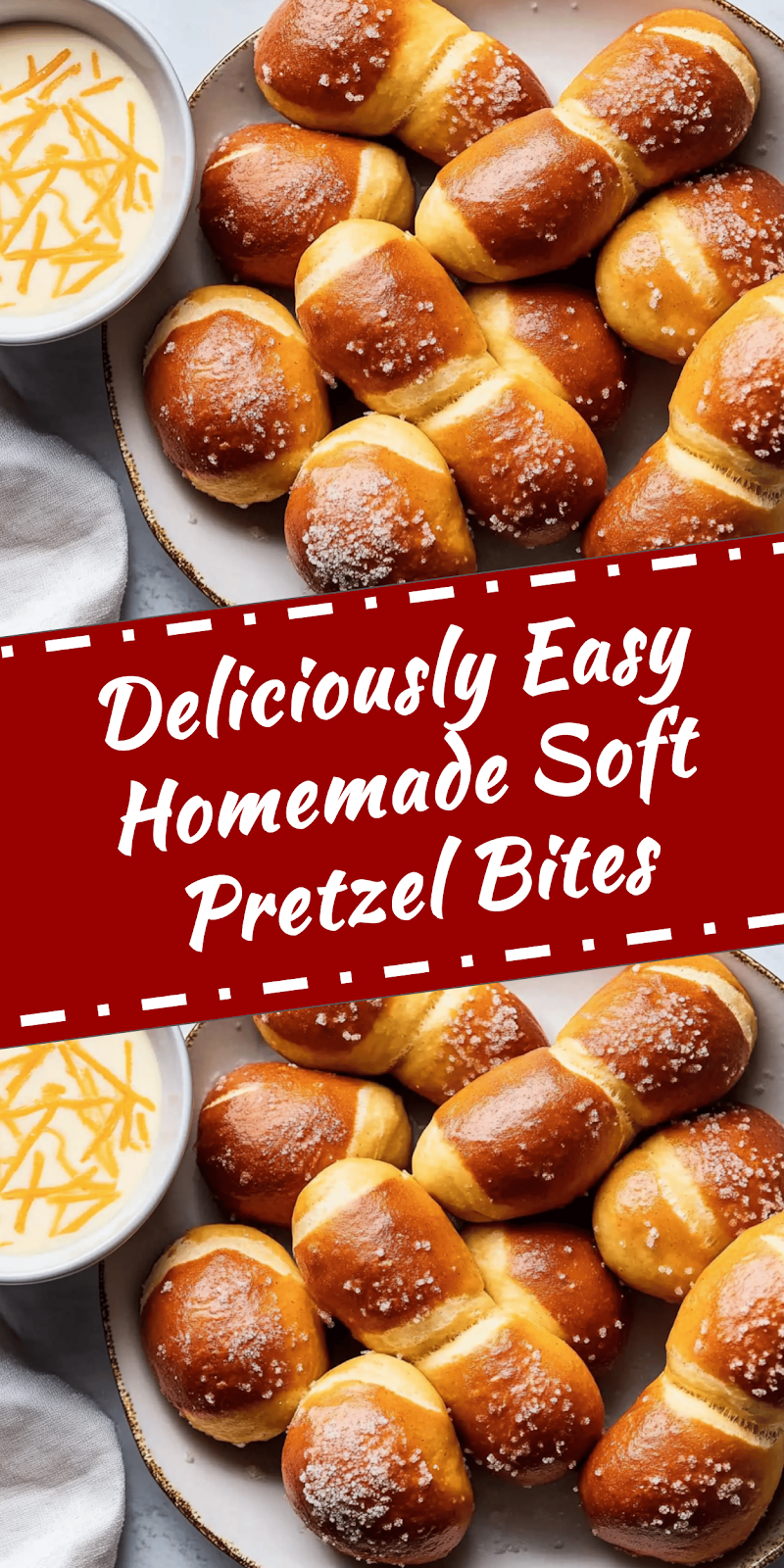 Easy Homemade Soft Pretzel Bites Recipe