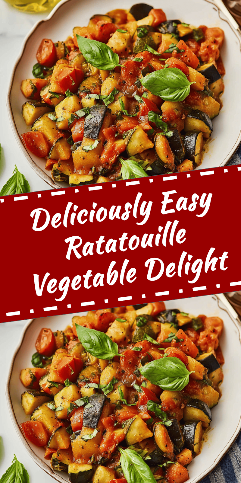 Easy Ratatouille Recipe for Fresh Vegetable Delight