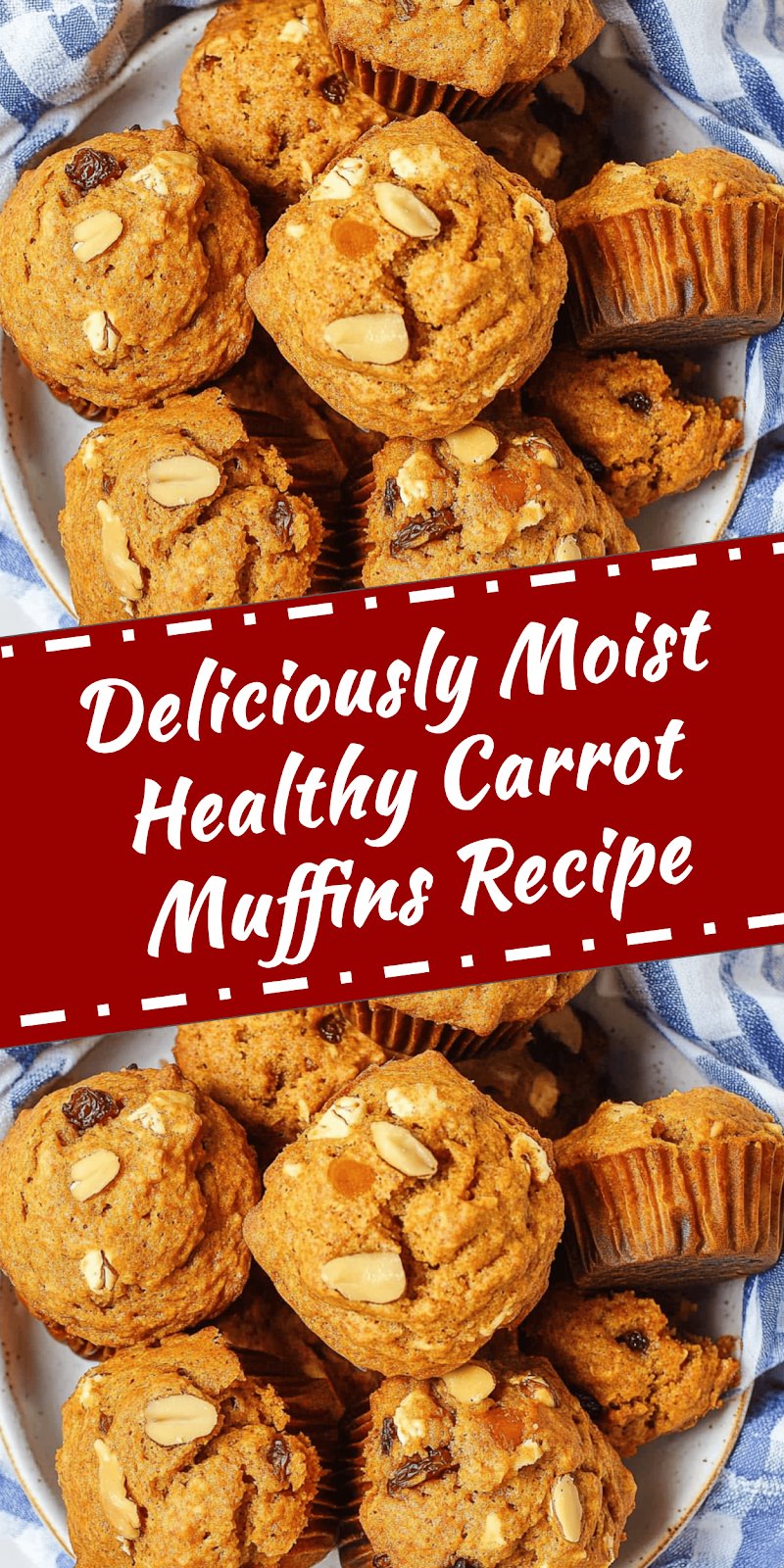 Delicious Healthy Carrot Muffins Recipe