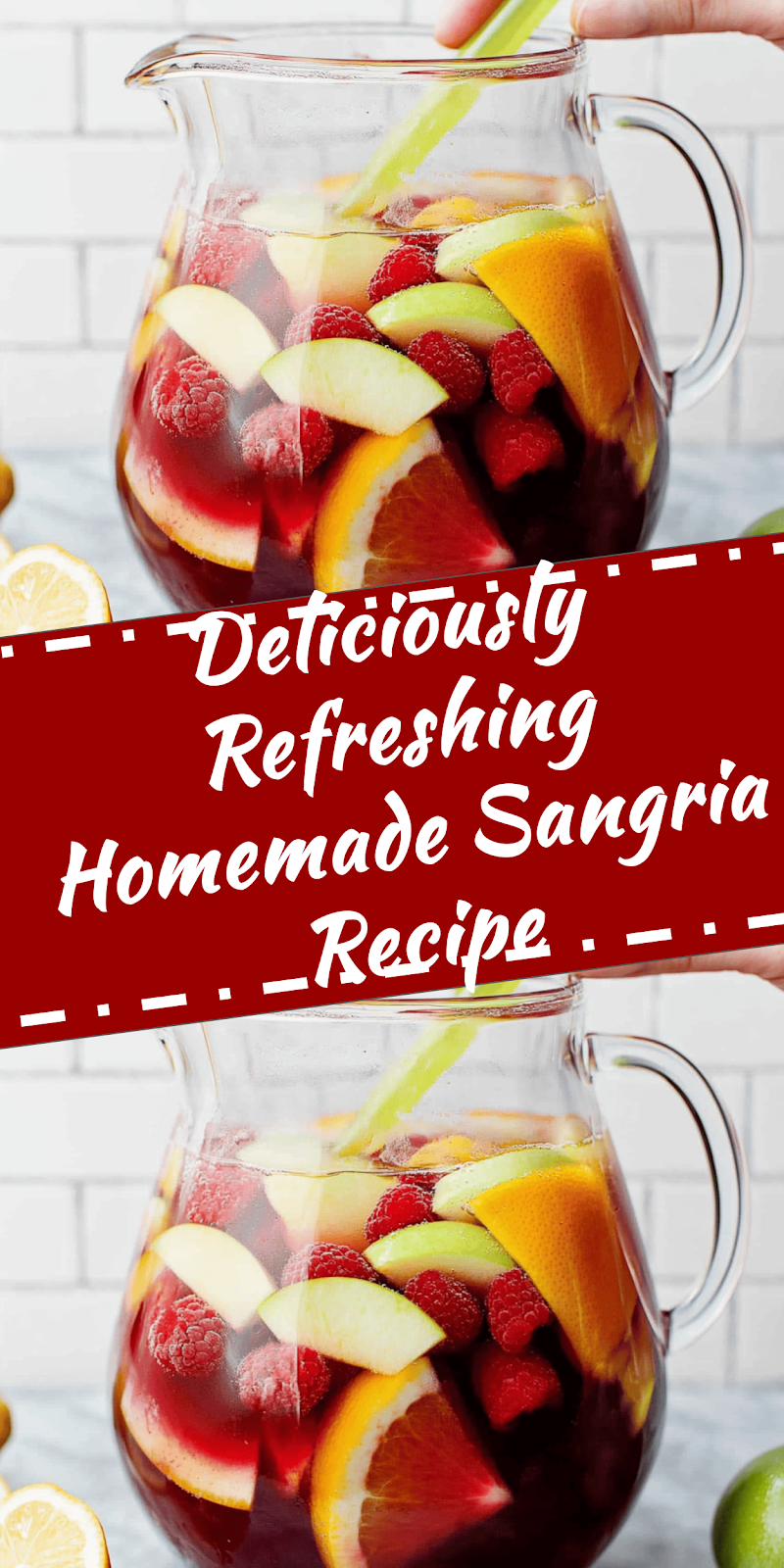 Refreshing Homemade Sangria Recipe