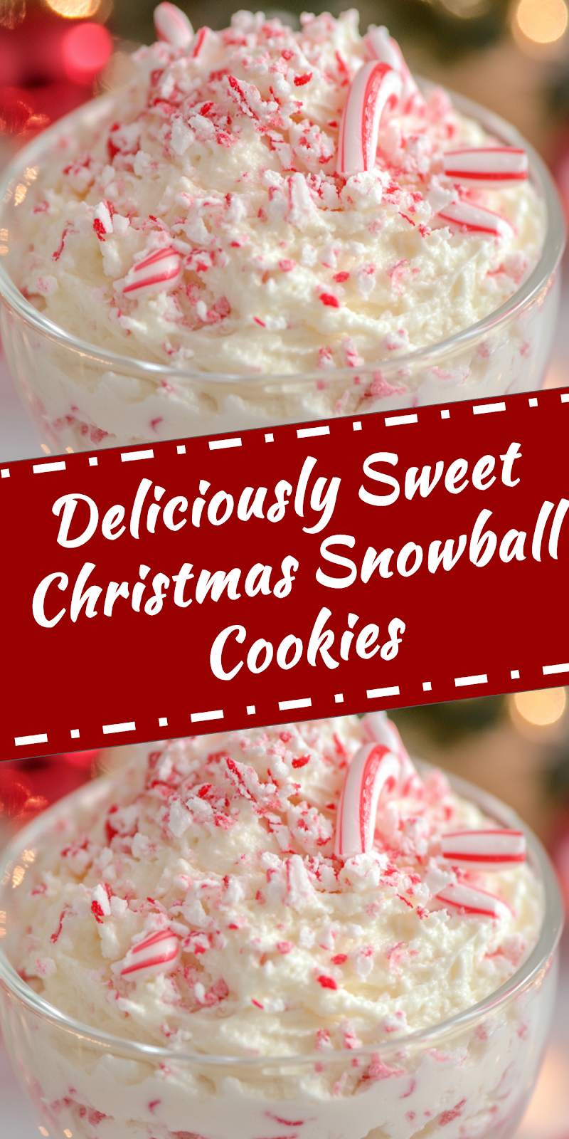 Christmas Snowball Cookies