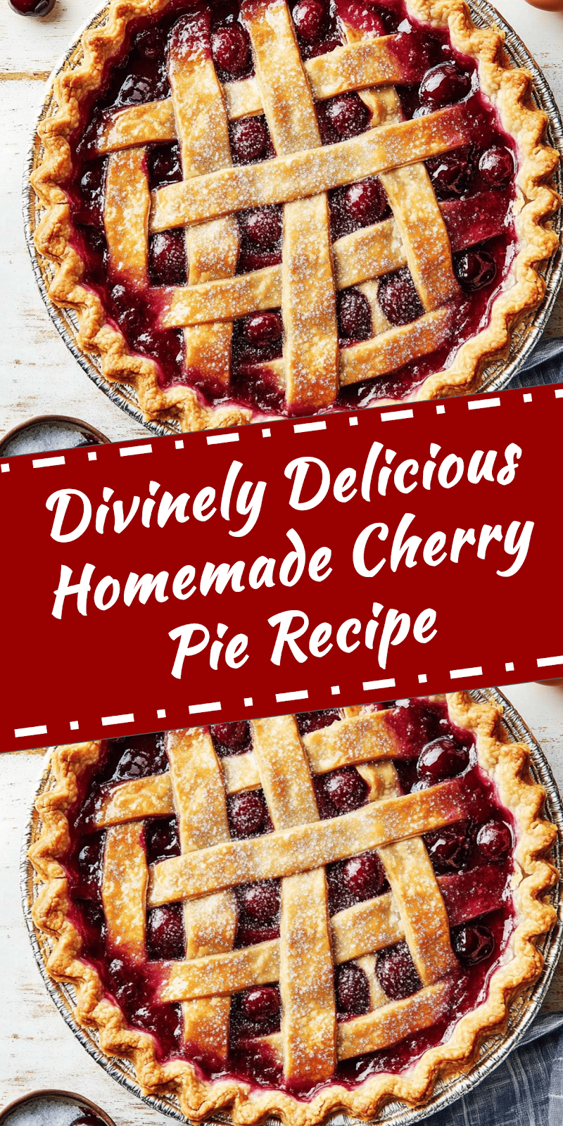 Delicious Homemade Cherry Pie Recipe