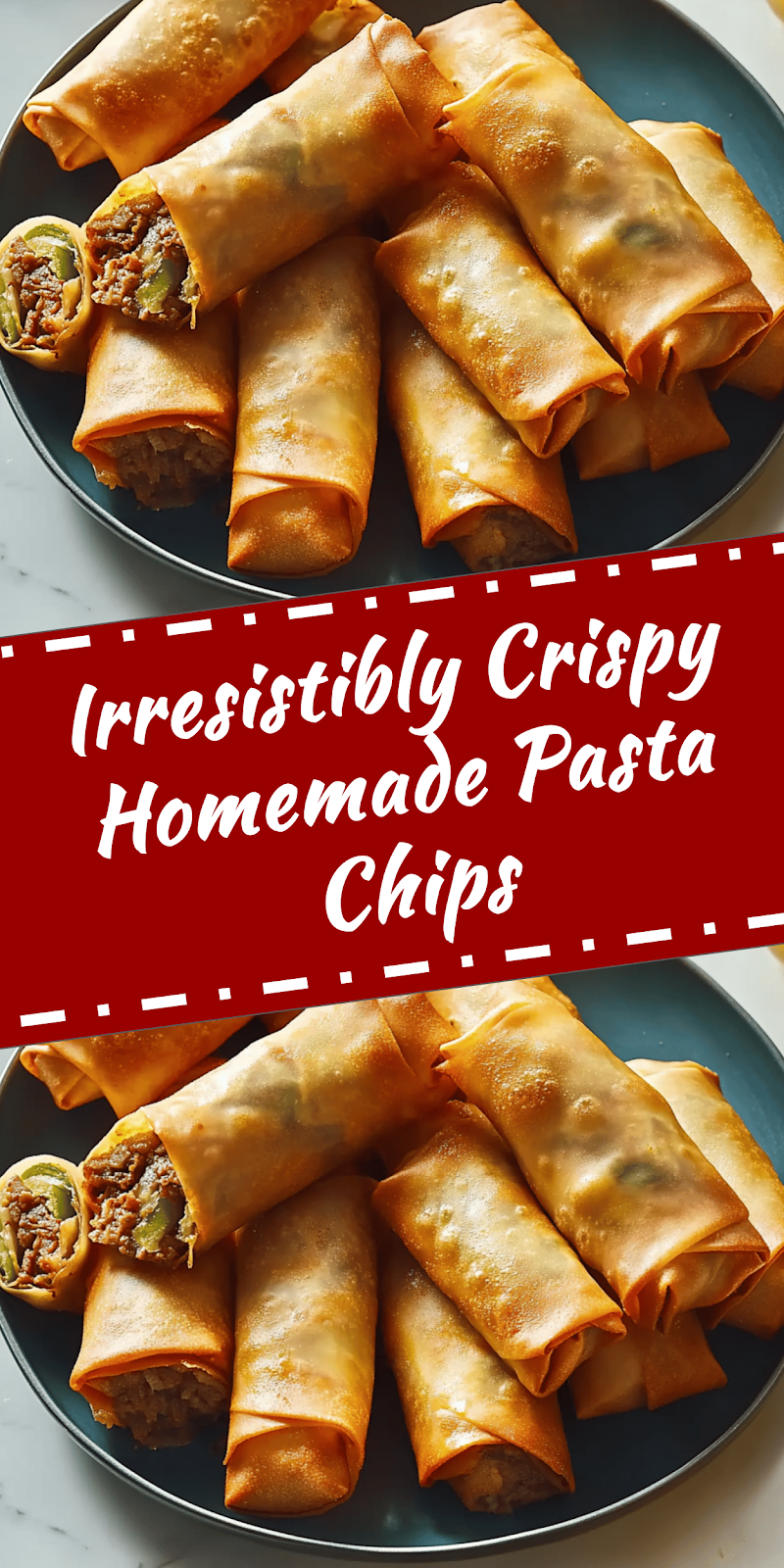 Crispy Homemade Pasta Chips Recipe