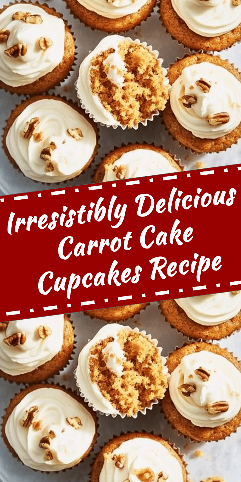 Carrot Cake Cupcakes Recipe You’ll Love