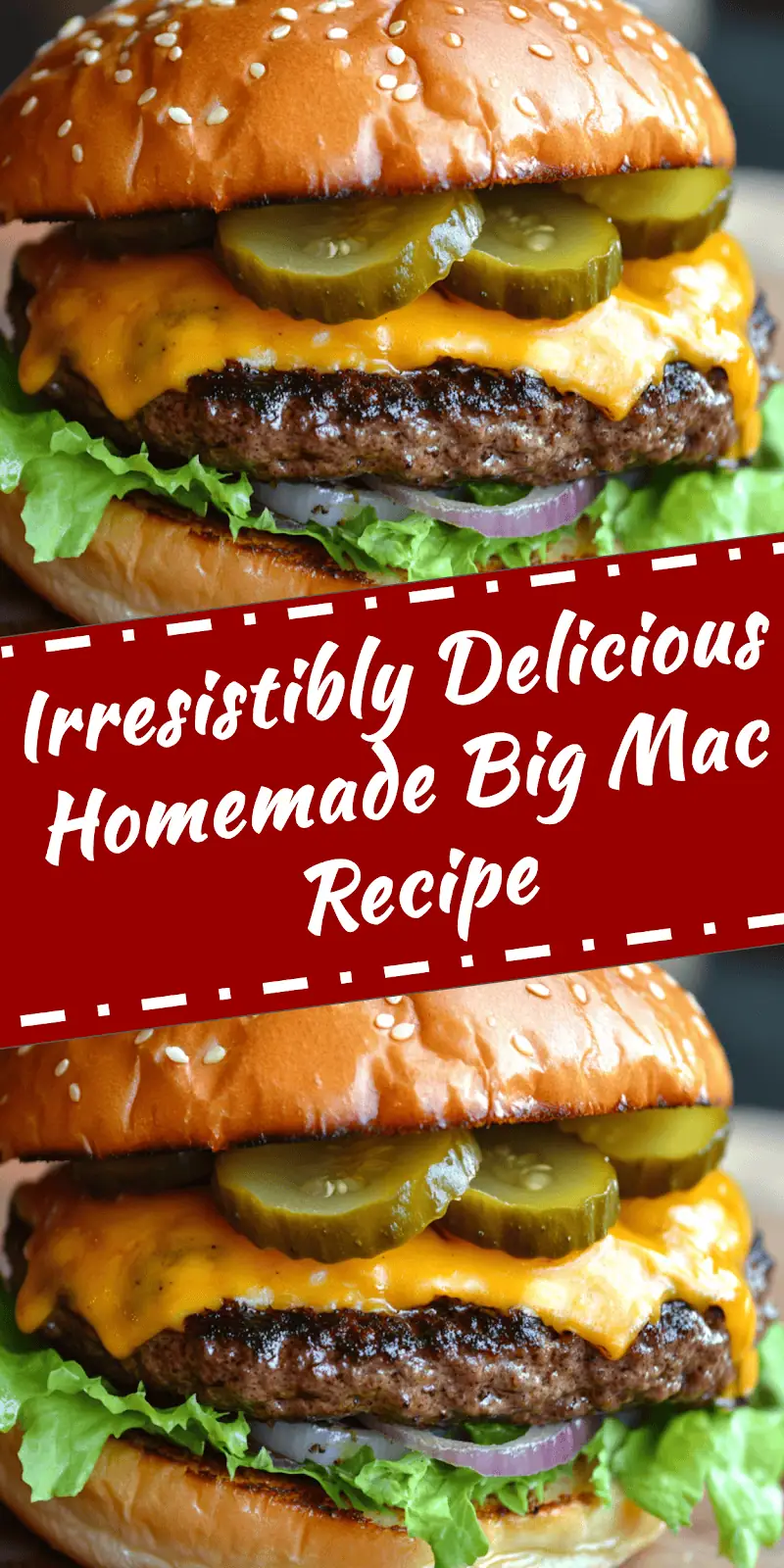 Homemade Big Mac Recipe