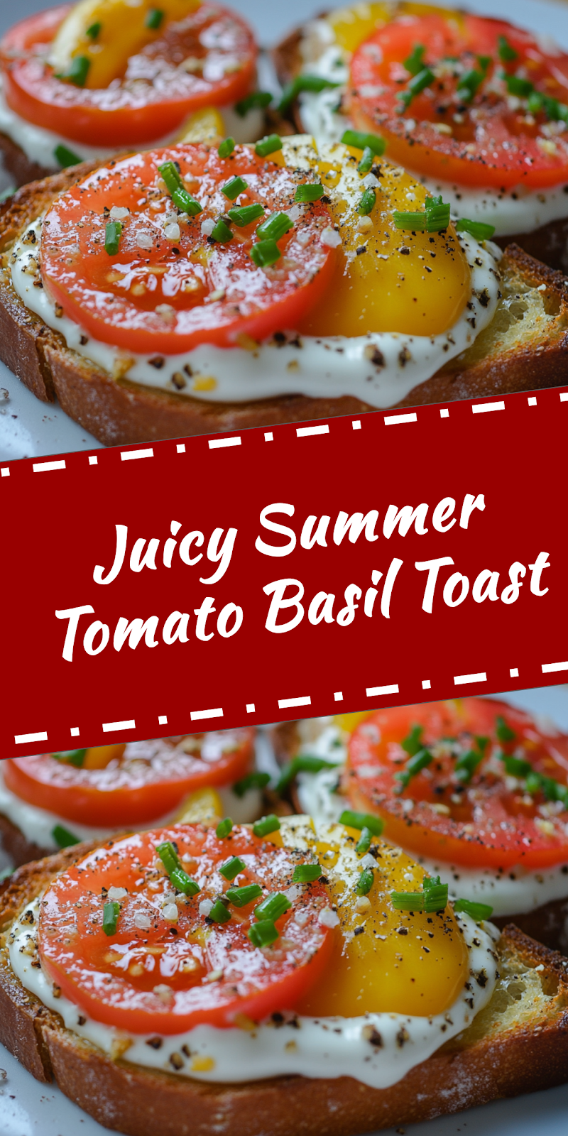 Summer Tomato Toast