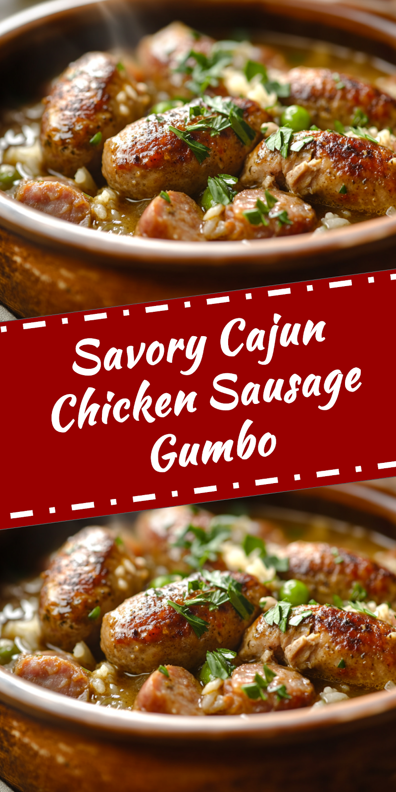 Cajun Chicken Sausage Gumbo