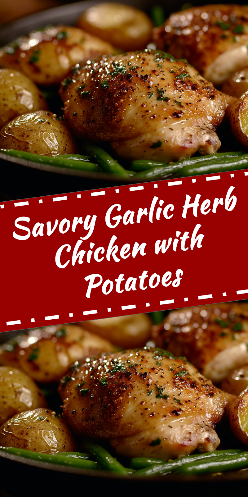 Garlic Herb Chicken with Potatoes