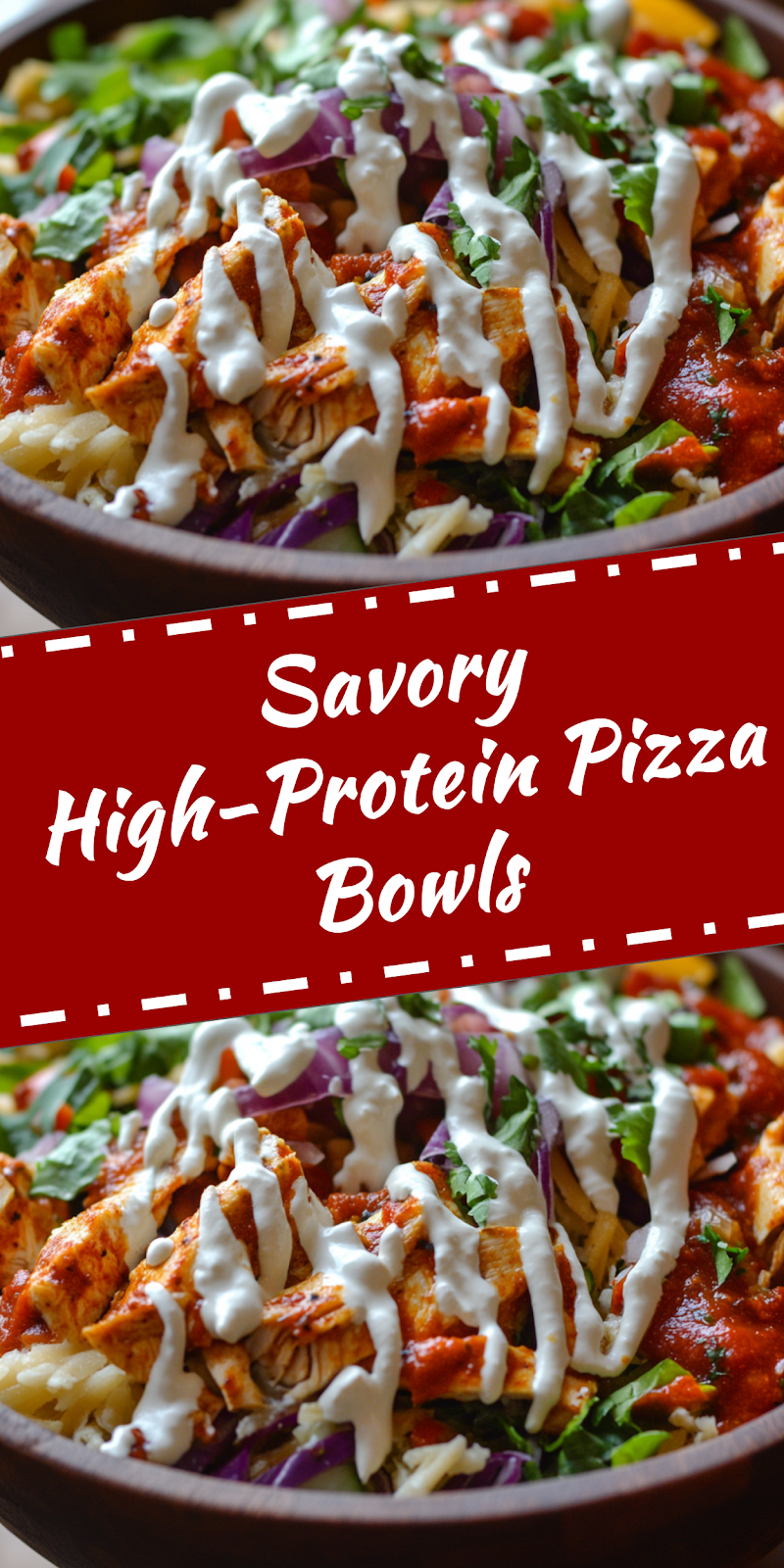 High-Protein Pizza Bowls