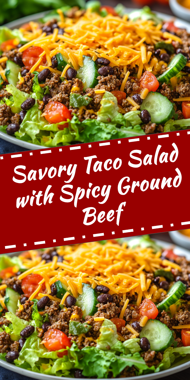 Taco Salad with Ground Beef