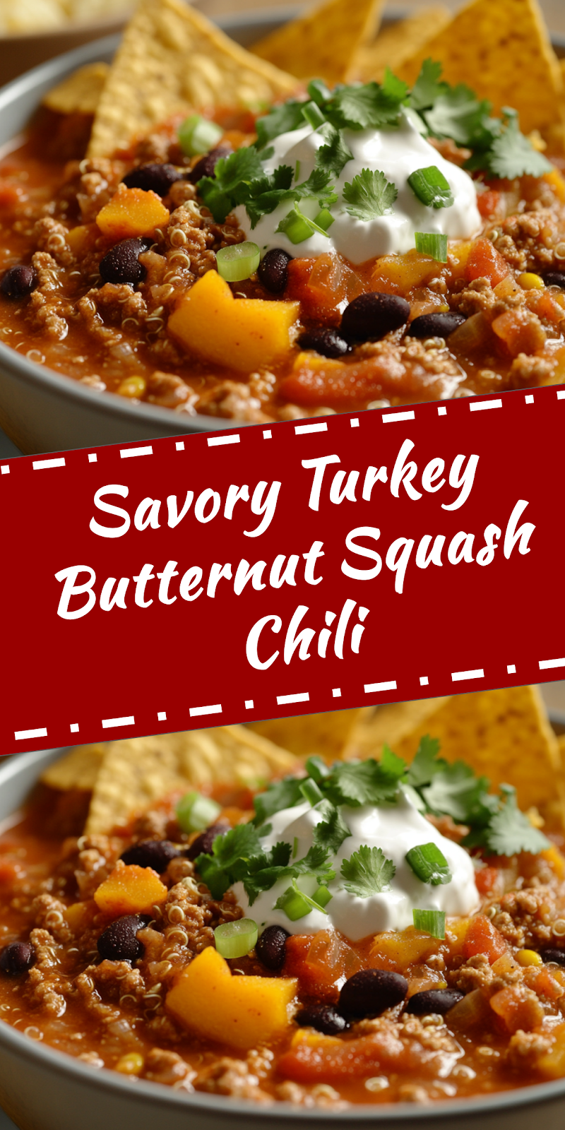 Turkey Butternut Squash Chili