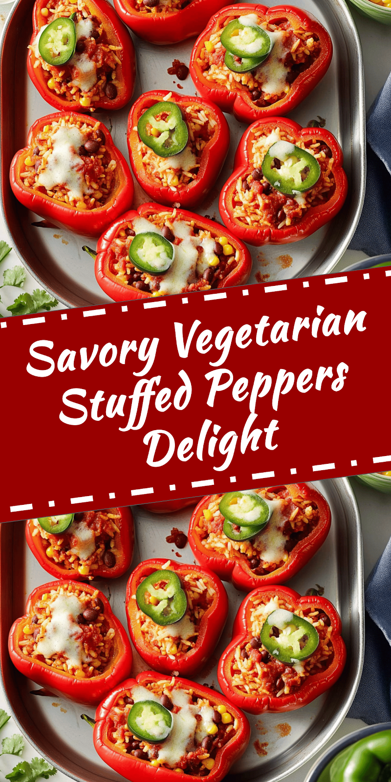 Vegetarian Stuffed Peppers Recipe