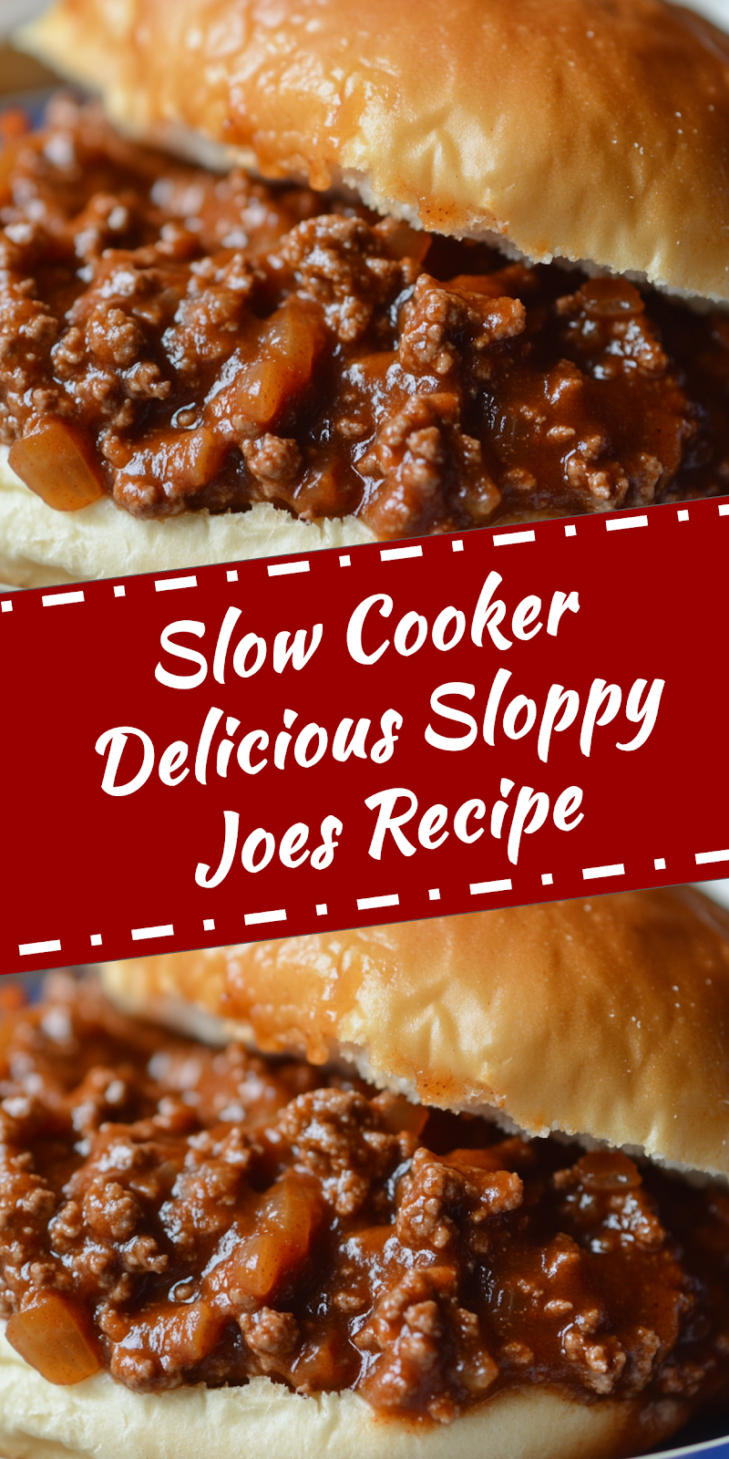 Slow Cooker Sloppy Joes Recipe