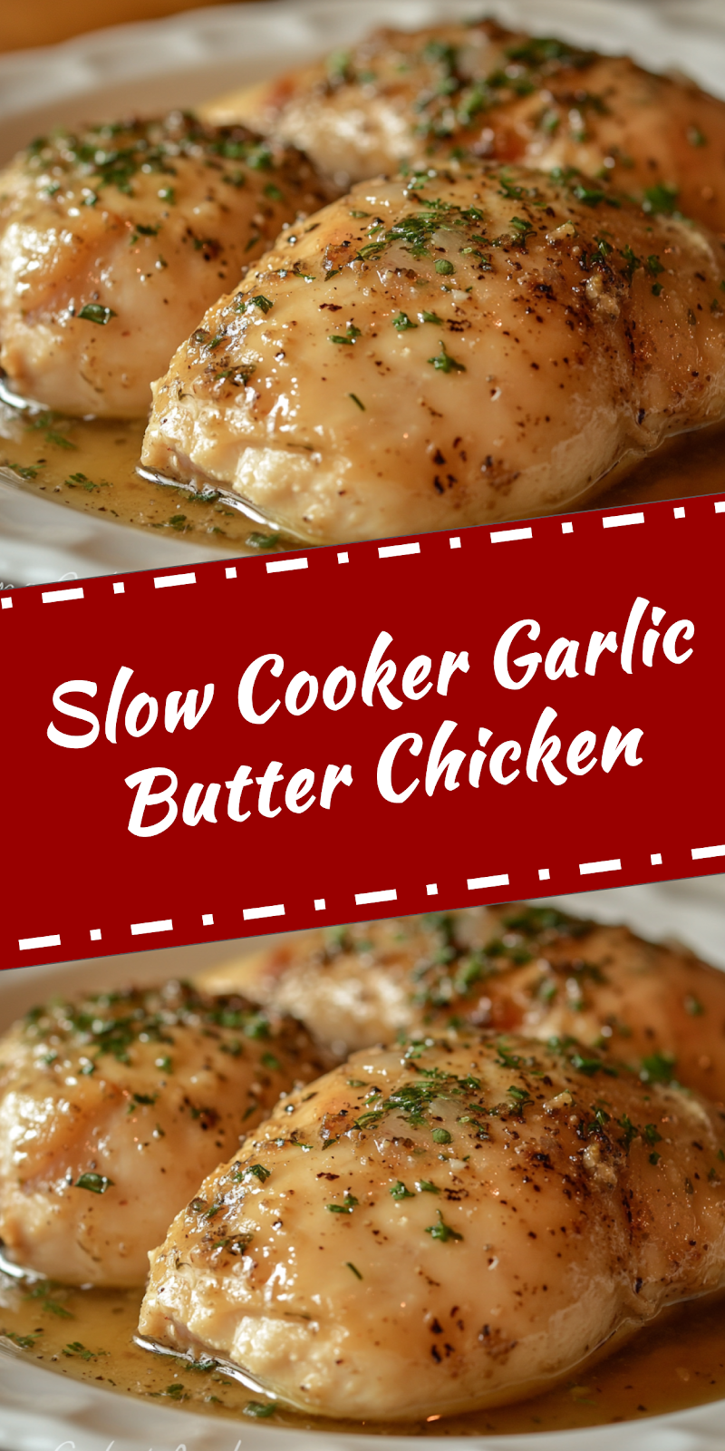 Slow Cooker Garlic Chicken