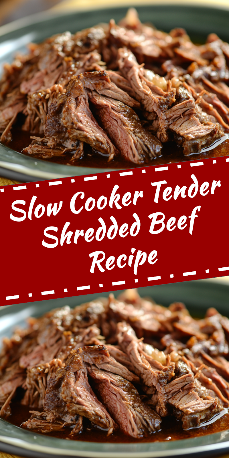 Slow Cooker Shredded Beef Recipe