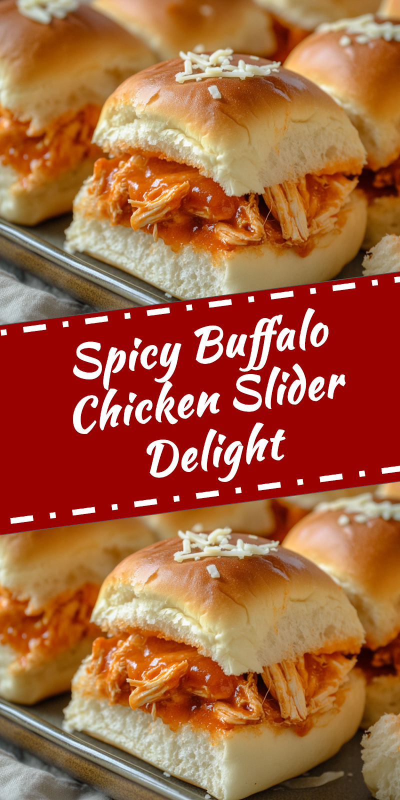 Buffalo Chicken Slider Delight