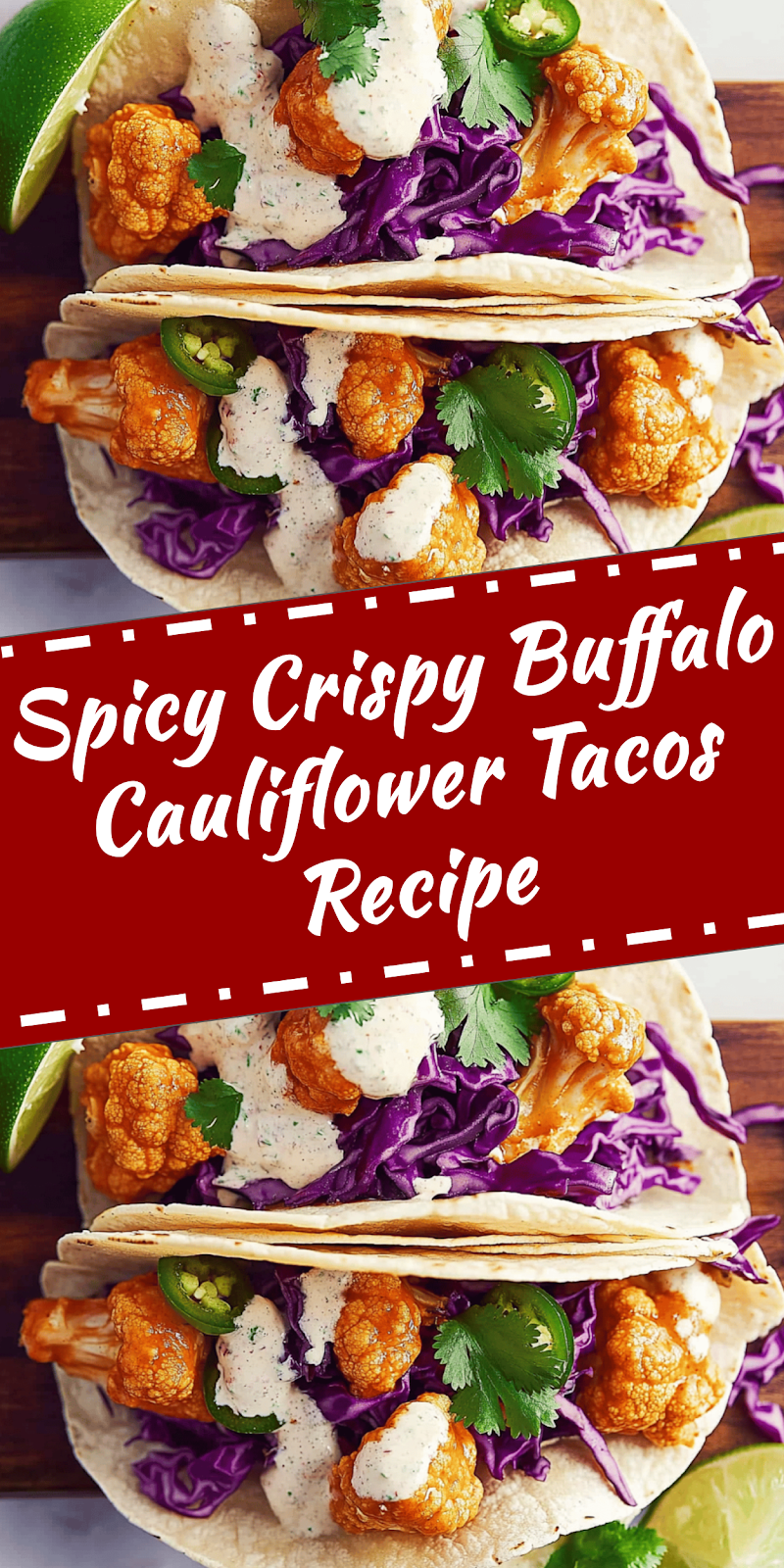 Buffalo Cauliflower Tacos Recipe