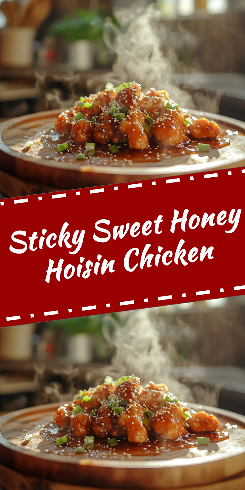 Sticky Honey Hoisin Chicken