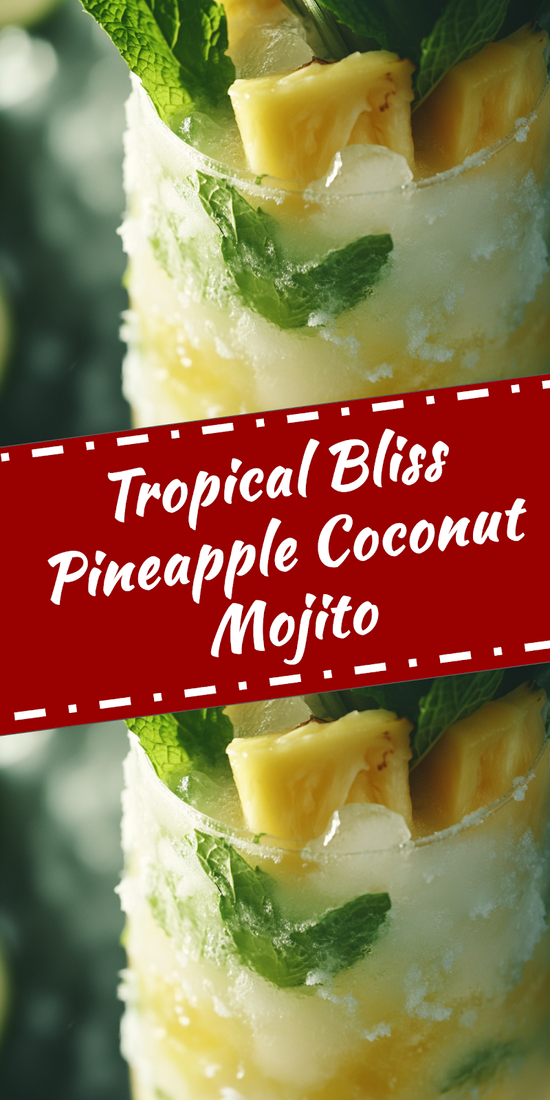 Pineapple Coconut Mojito