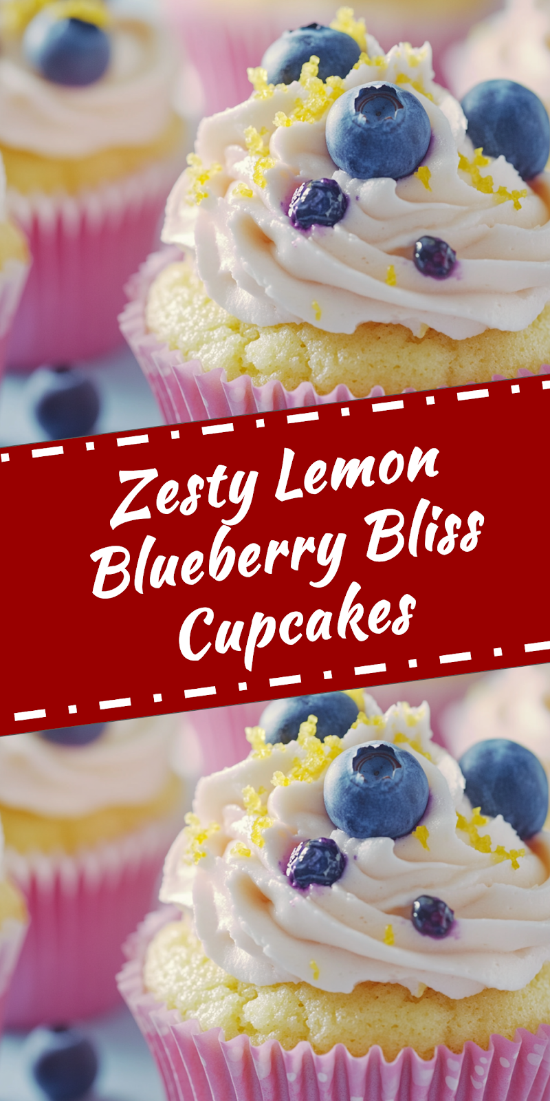 Lemon Blueberry Cupcakes