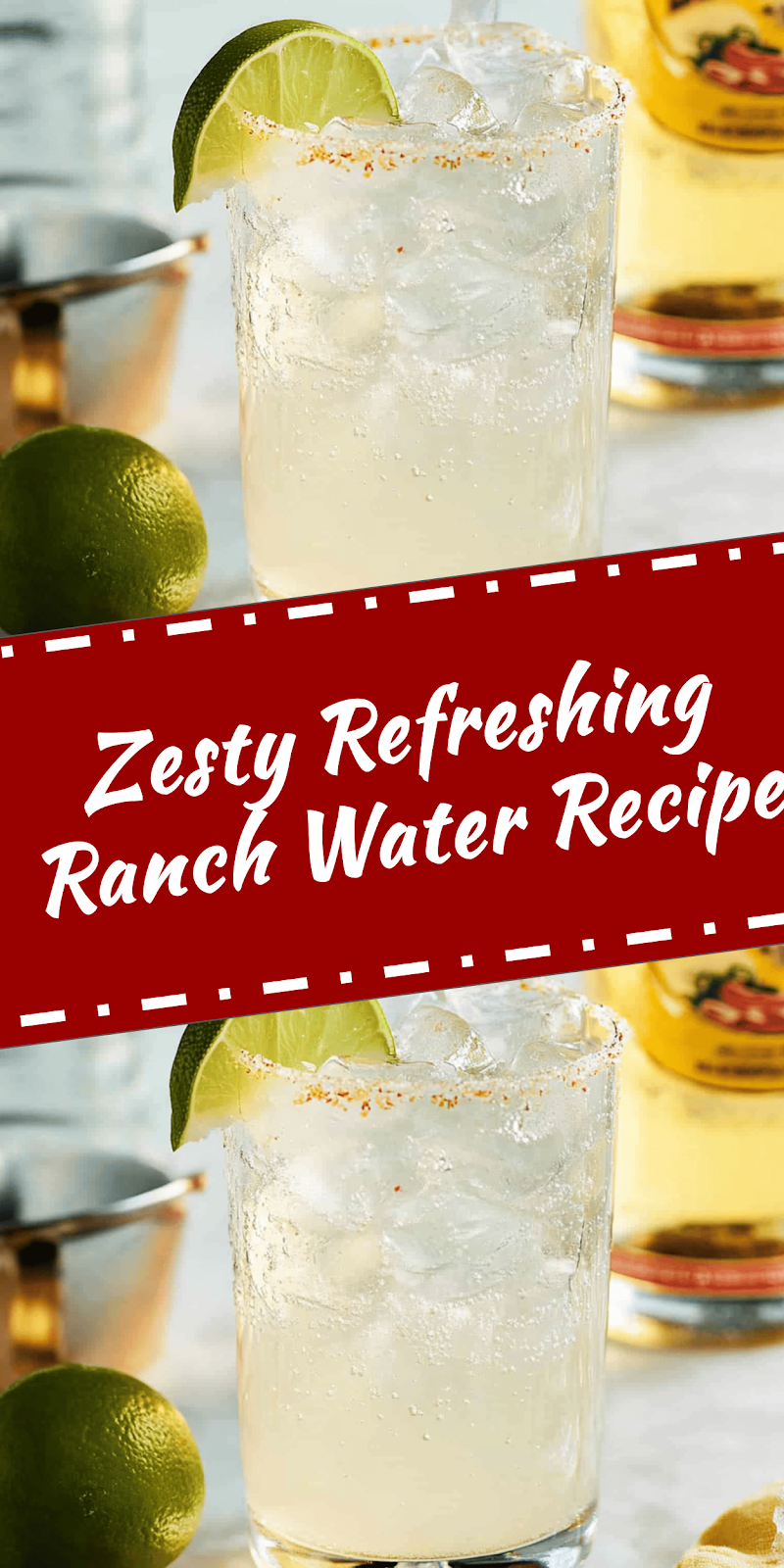 Refreshing Ranch Water Recipe