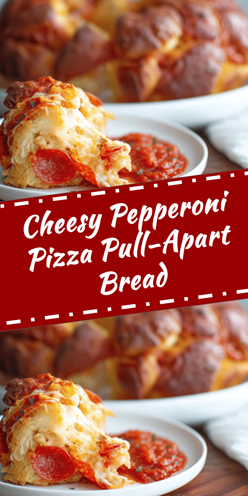 Pepperoni Pizza Pull-Apart Monkey Bread
