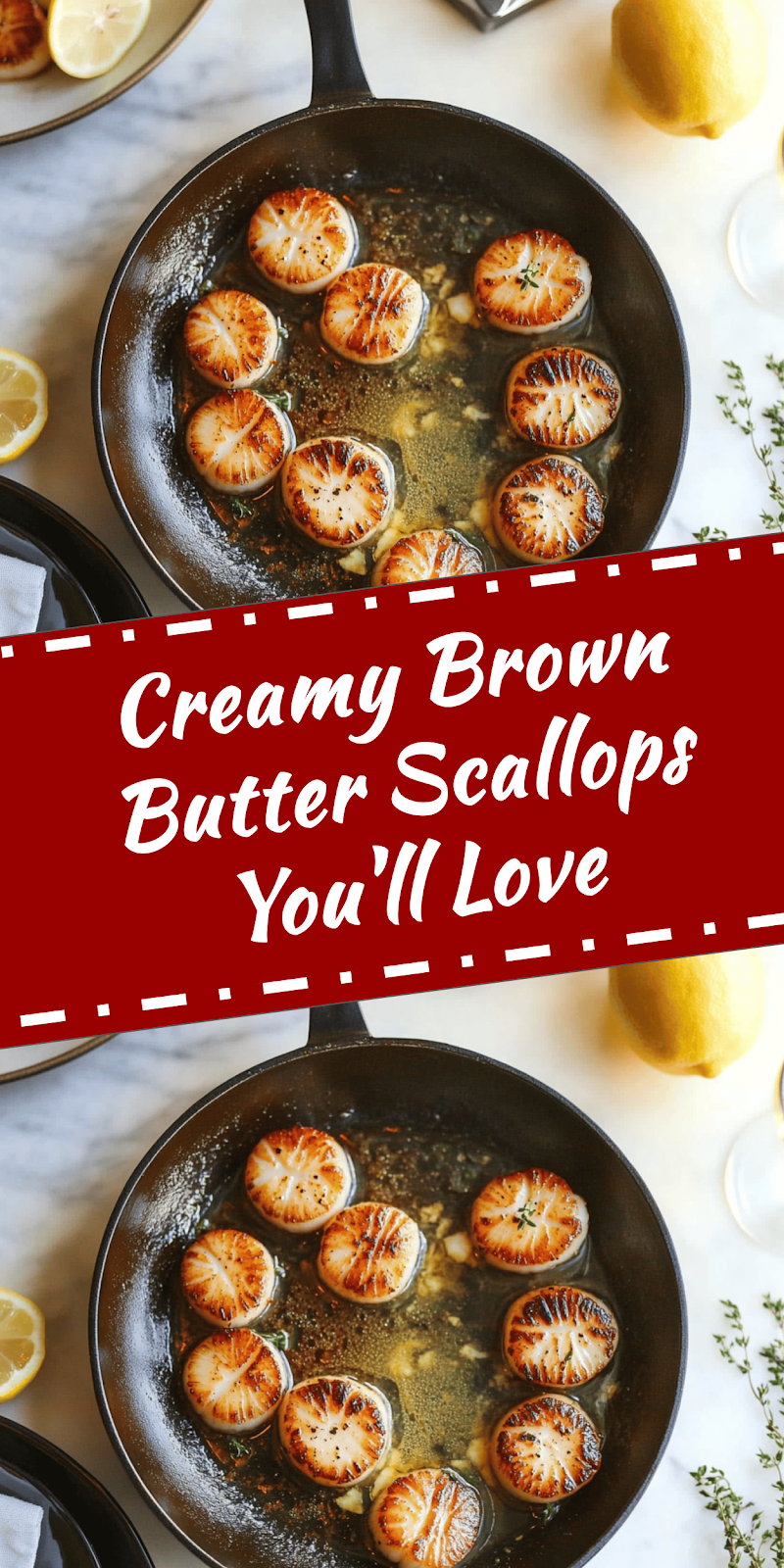 Brown Butter Scallops Recipe You'll Love