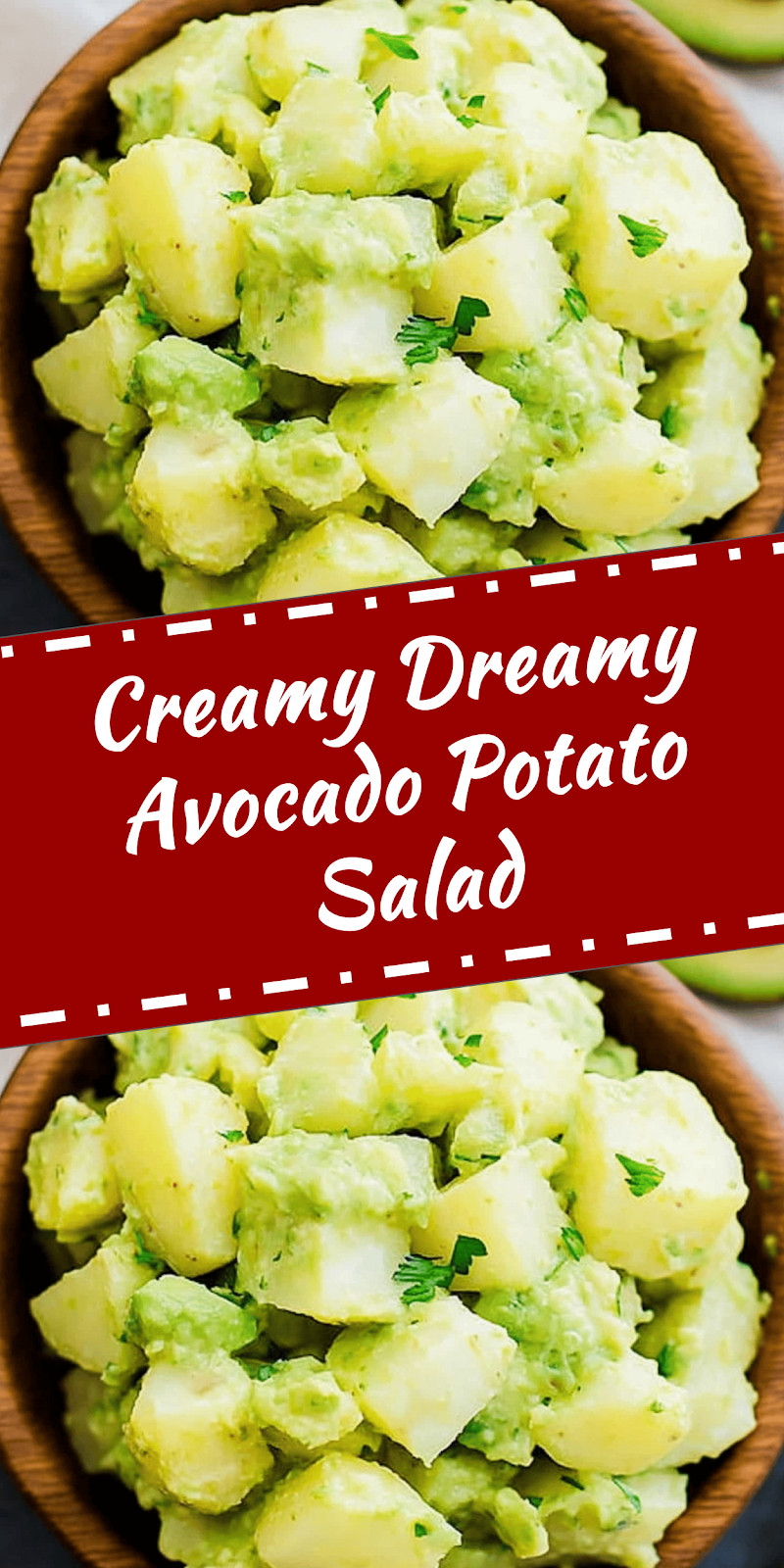 Creamy Avocado Potato Salad Recipe