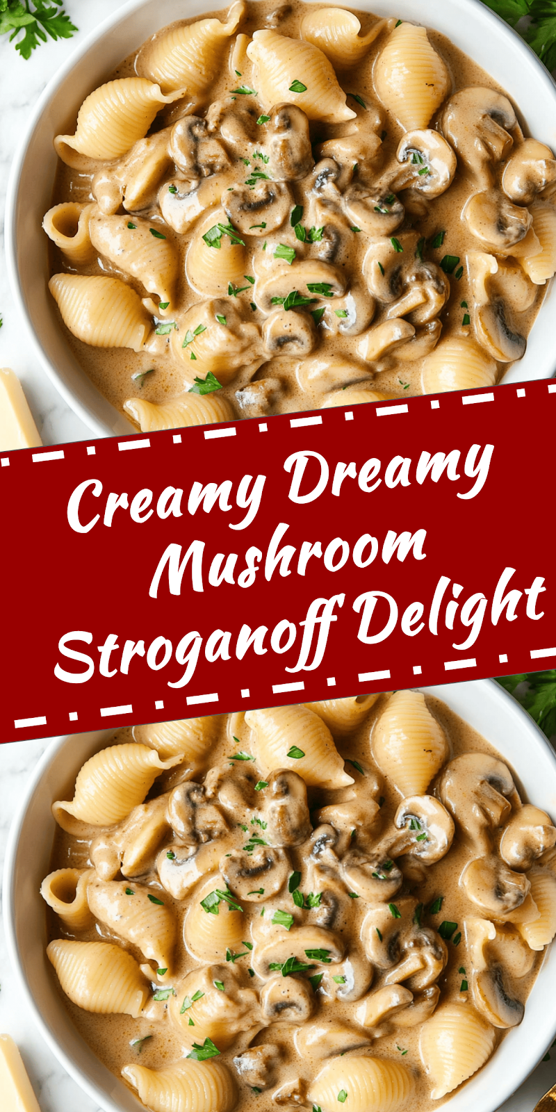 Creamy Mushroom Stroganoff Recipe Delight