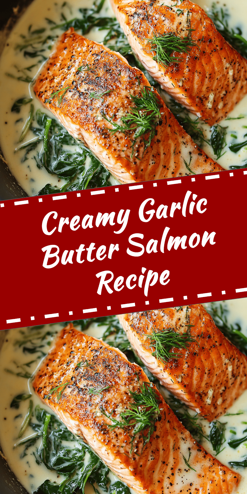 Garlic Cream Sauce Salmon Recipe