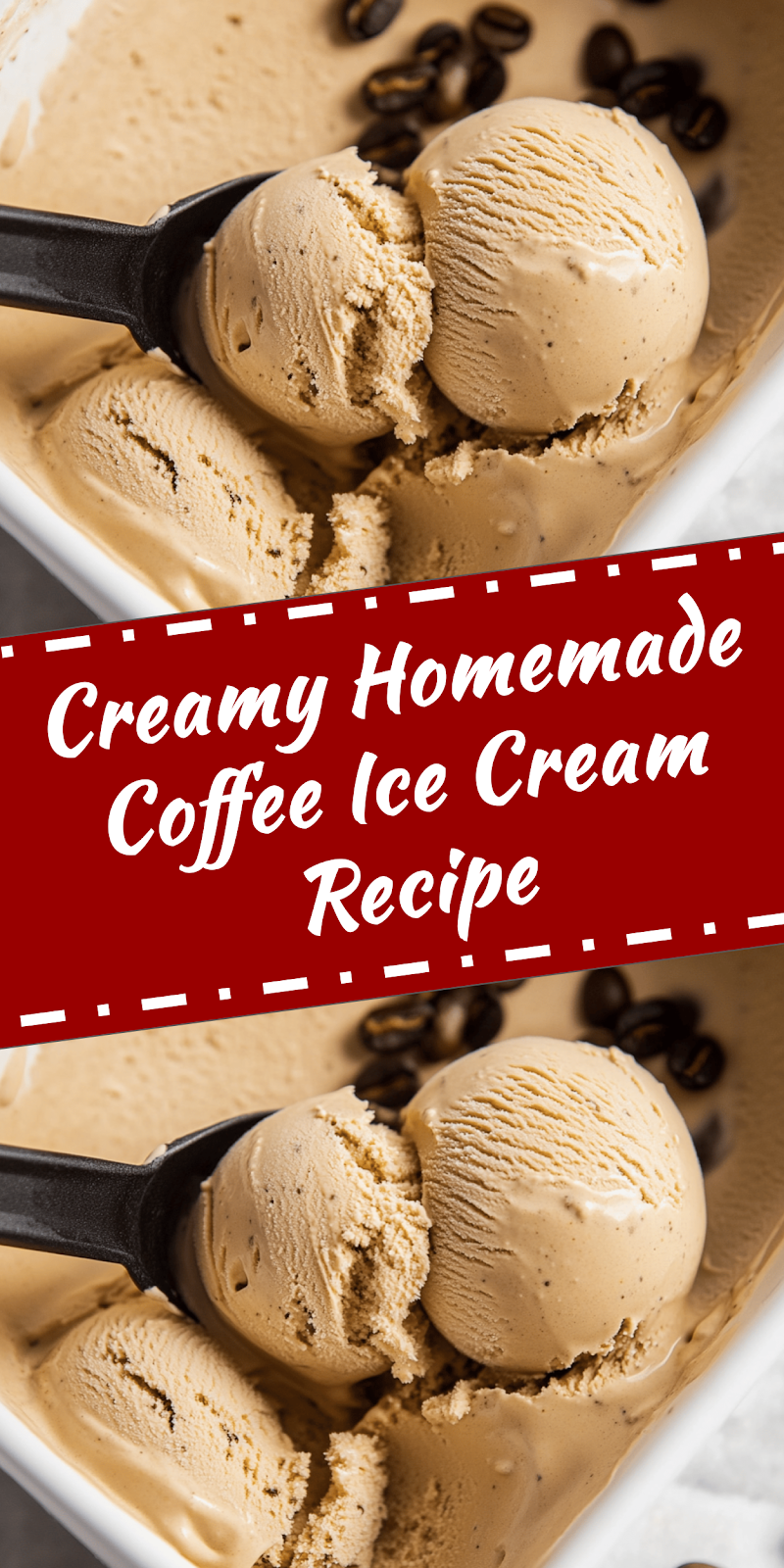 Homemade Coffee Ice Cream Recipe