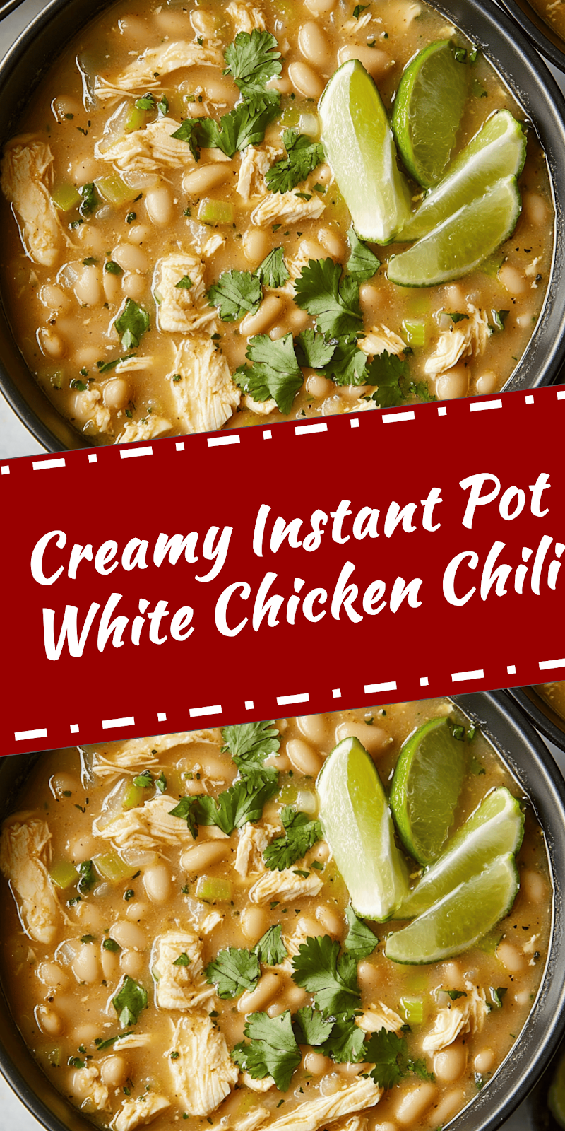 Instant Pot White Chicken Chili Recipe