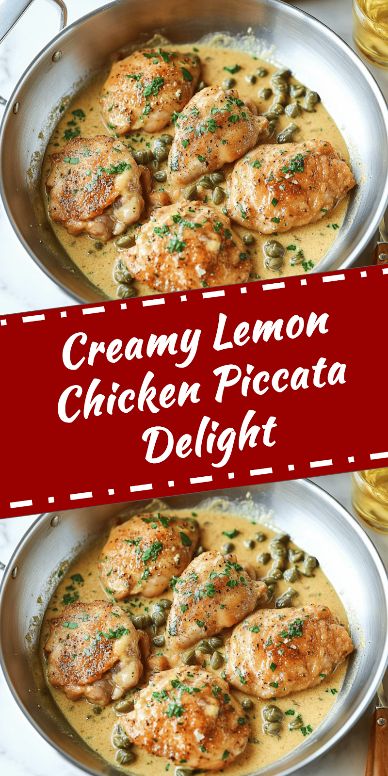 Creamy Chicken Piccata Recipe Delight